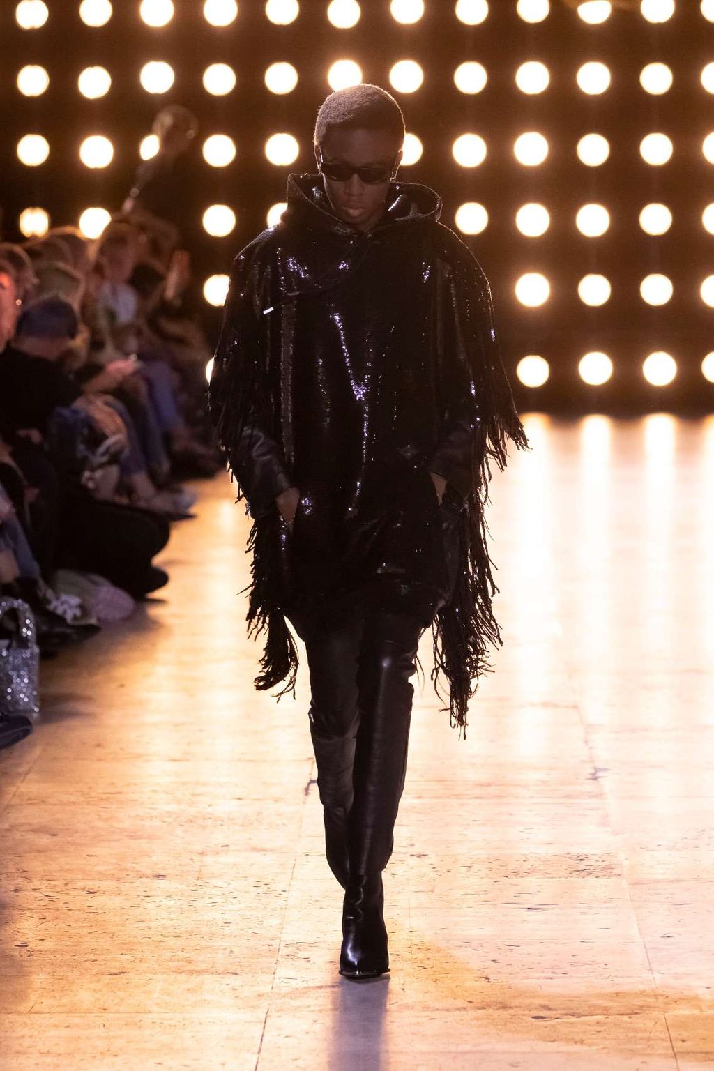 HEDI SLIMANE PRESENTS A STAR-STUDDED ROCK RENAISSANCE AT CELINE HOMME SS23 SHOW