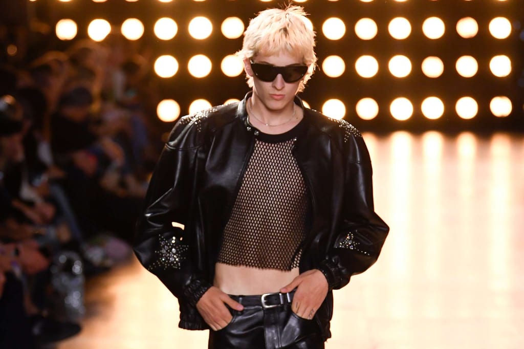 HEDI SLIMANE PRESENTS A STAR-STUDDED ROCK RENAISSANCE AT CELINE HOMME SS23 SHOW