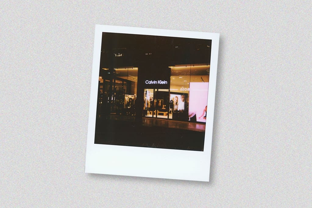 CALVIN KLEIN AMP UP THE POWER (STATION) IN LONDON