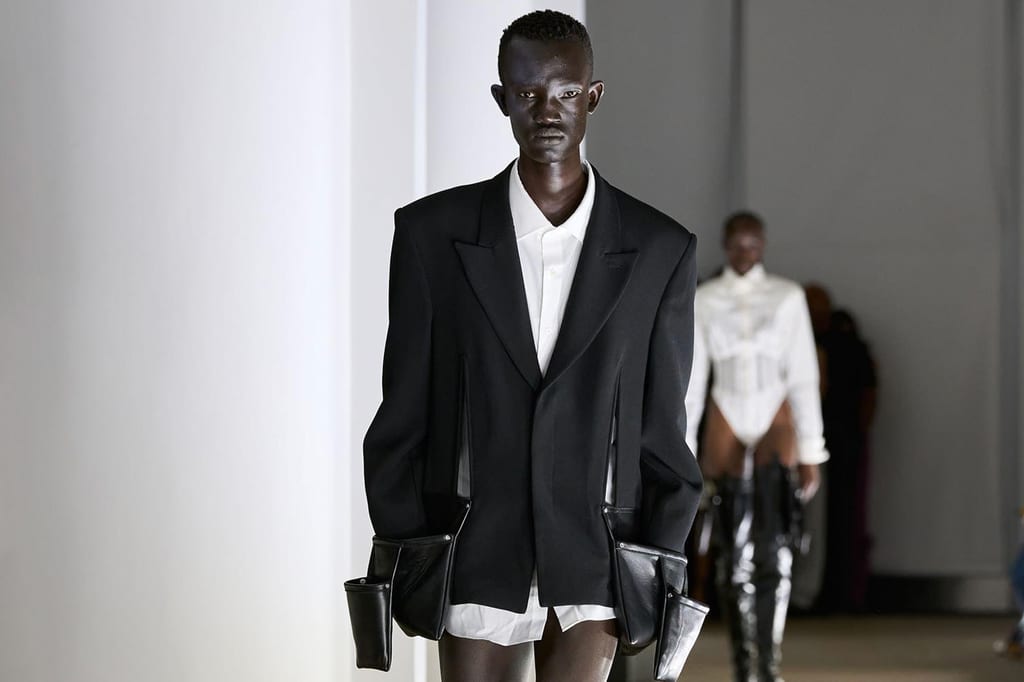 Dion Lee SS24 gave werkwear