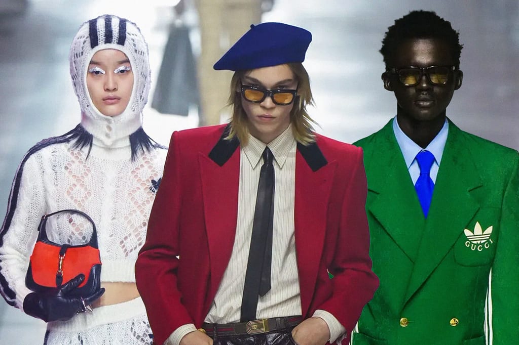 WE NOW PRONOUNCE YOU, GUCCI & ADIDAS