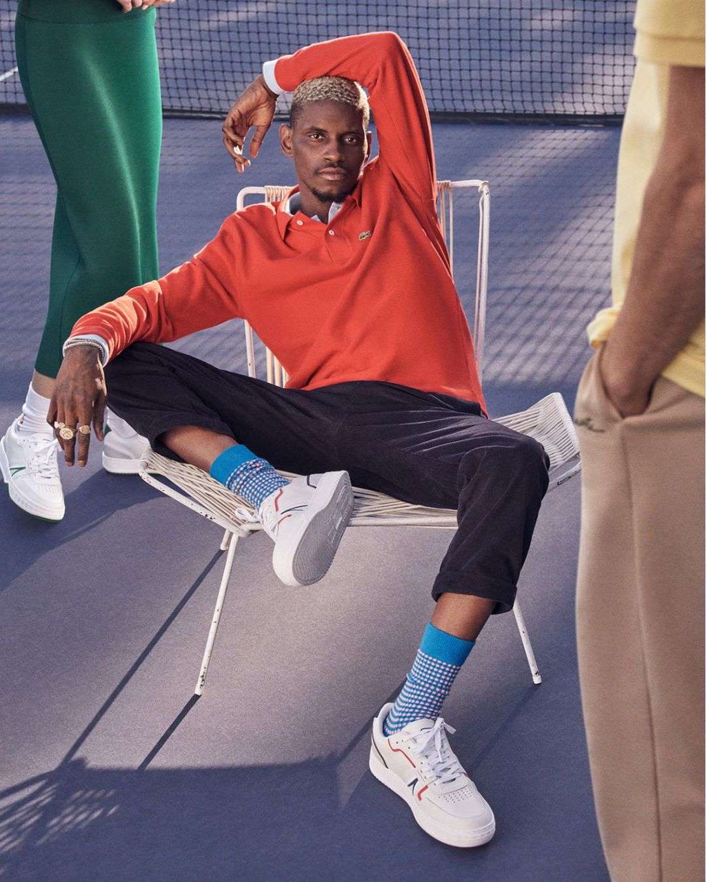 LACOSTE TAPS A$AP NAST FOR THE L001 SNEAKER LAUNCH