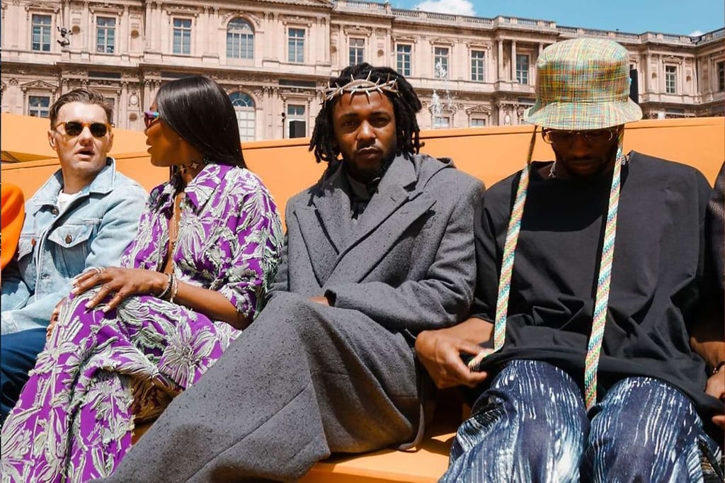 KING KENDRICK TAKES OVER LOUIS VUITTON SS23 SHOW IN PARIS