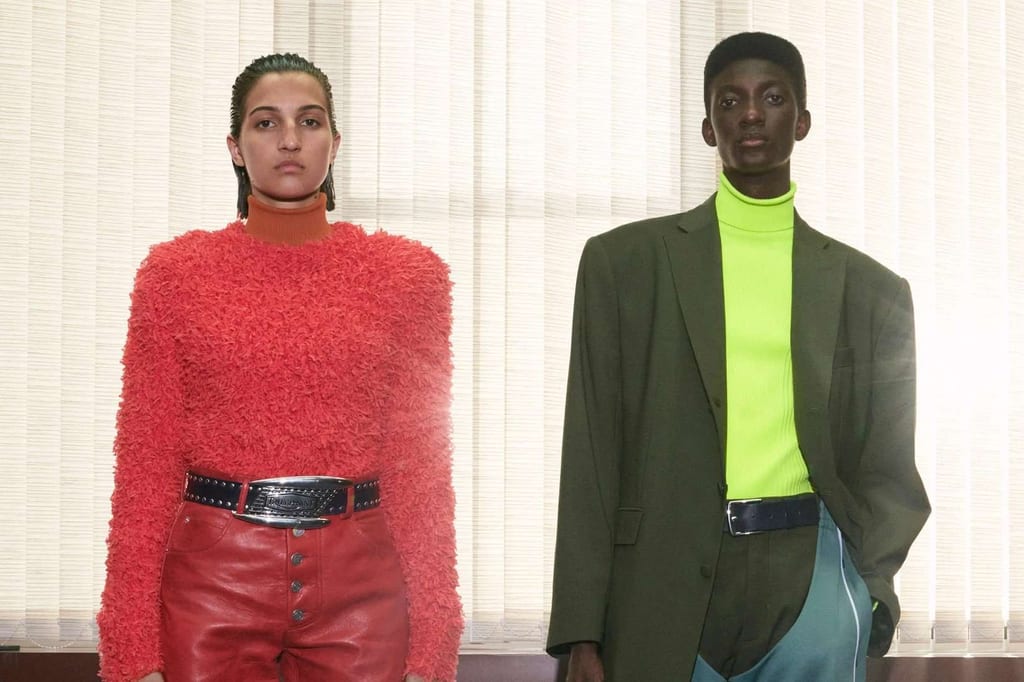 MARTINE ROSE FW21: FOOTBALL MEETS CLUB CULTURE