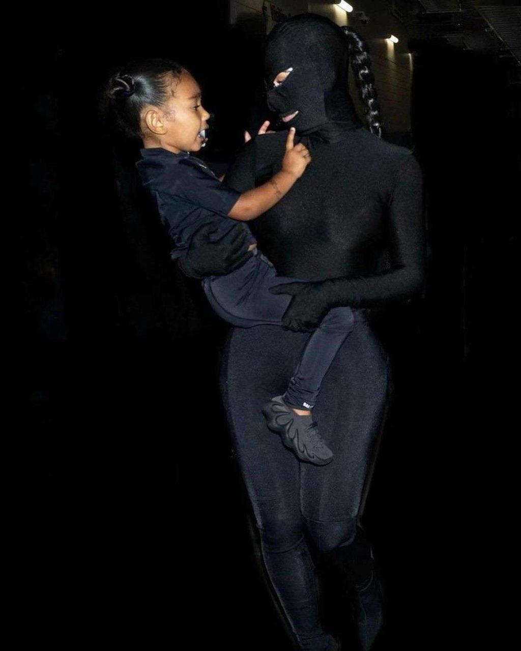 kanye west donda masks kim kardashian
