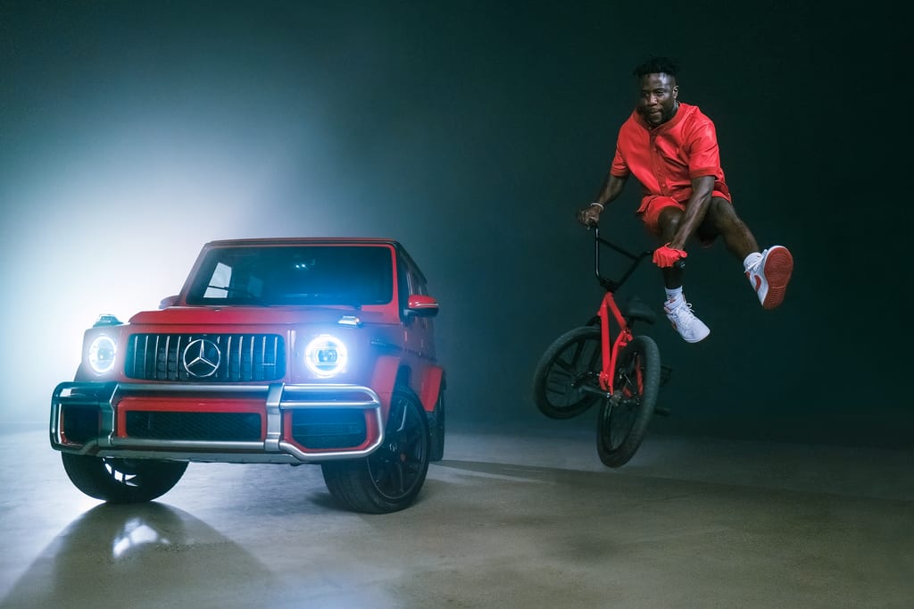 MERCEDES-AMG'S BMX MASTERCLASS & VISUALISING TOGETHERNESS WITH MILLINSKY: YOUR MONDAY BRIEFING