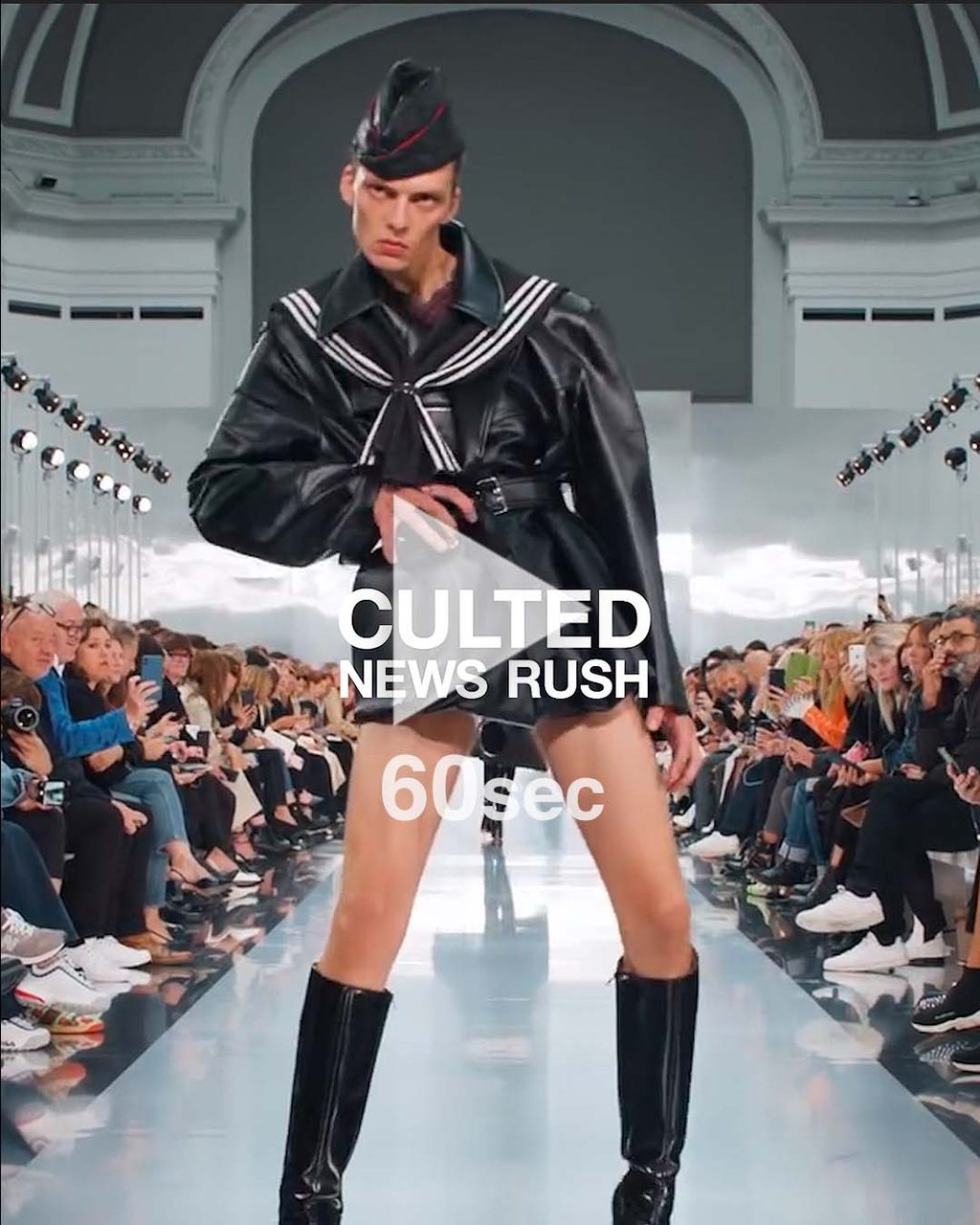 friday news rush maison margiela runway