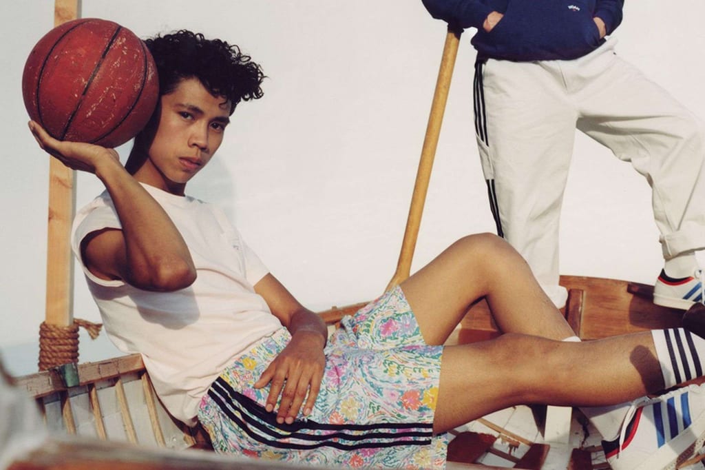 NOAH & ADIDAS' NEW COLLECTION IS A SUSTAINABLE, FLORAL HOME RUN