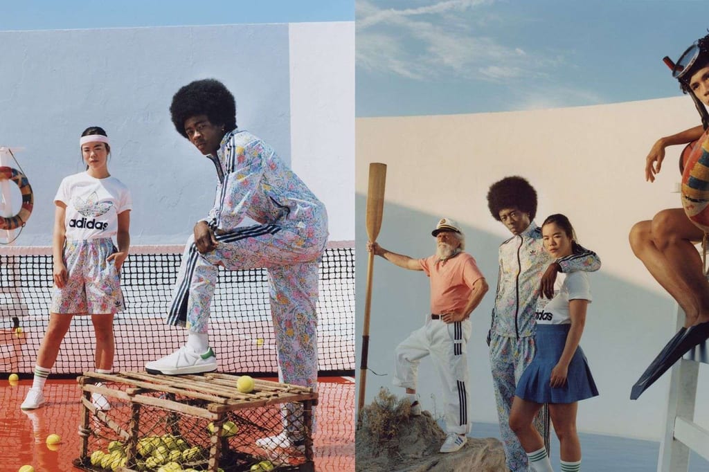 NOAH & ADIDAS' NEW COLLECTION IS A SUSTAINABLE, FLORAL HOME RUN