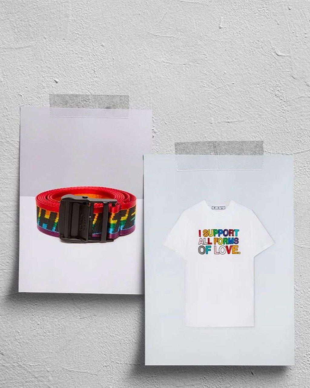 'I SUPPORT ALL FORMS OF LOVE': OFF-WHITE'S NEW CAPSULE