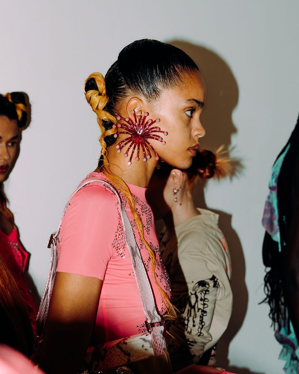 POSTER GIRL WAS THE CLOSEST LFW IS GETTING TO A PARTY