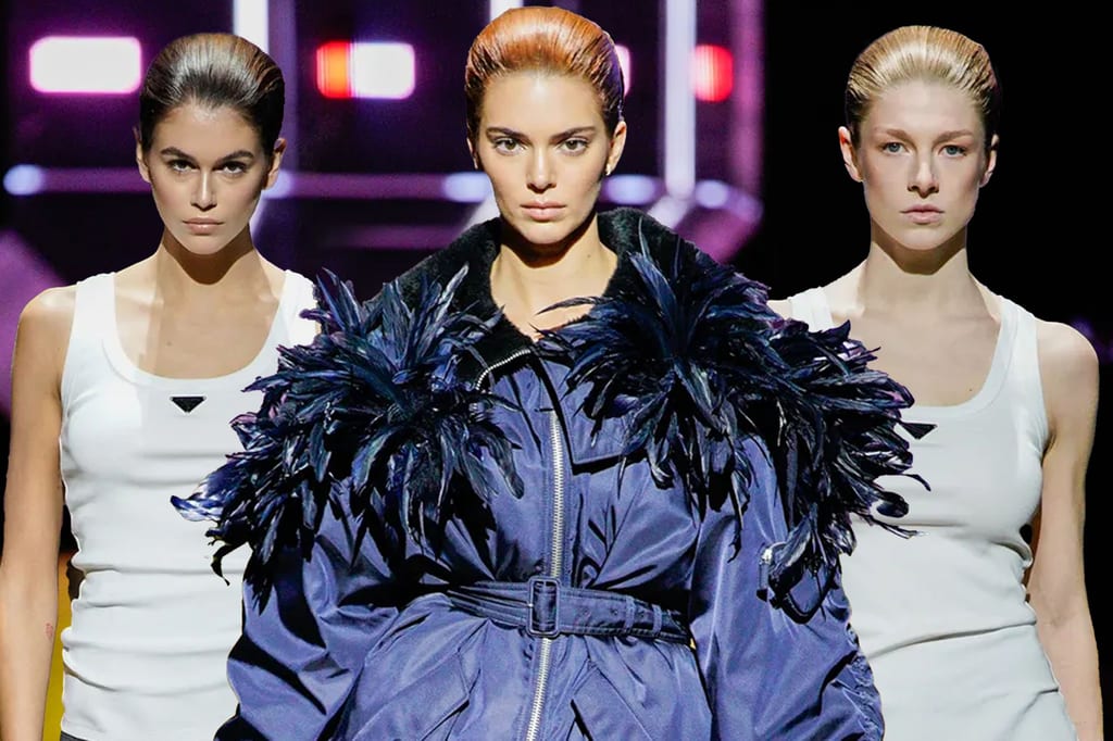 PRADA AW22 WAS AN ODE TO NORMCORE