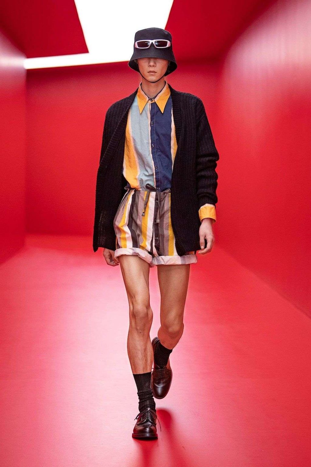SHORT SHORTS AND BUCKET HATS: PRADA SS22 IS A SUMMER VIBE