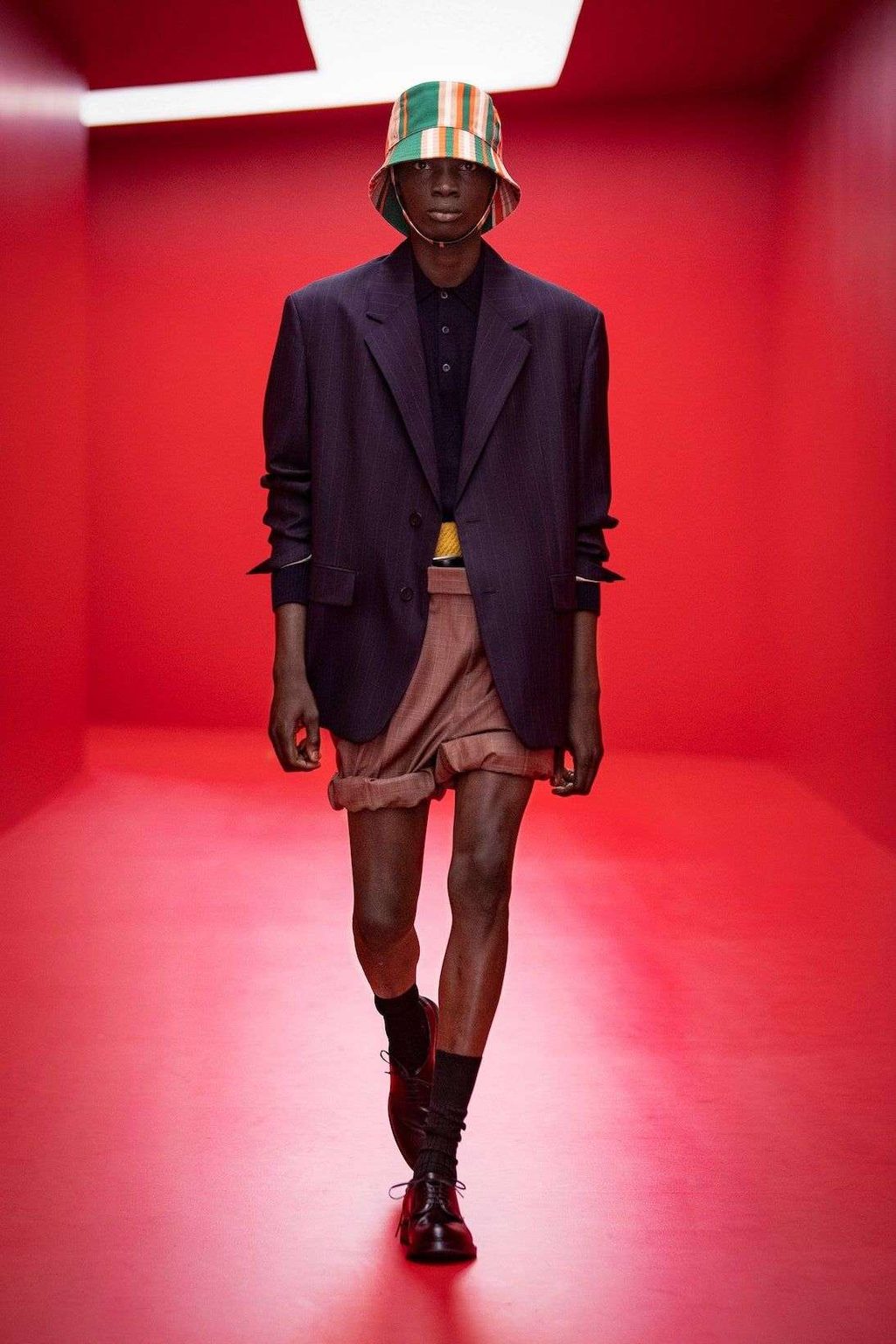 SHORT SHORTS AND BUCKET HATS: PRADA SS22 IS A SUMMER VIBE