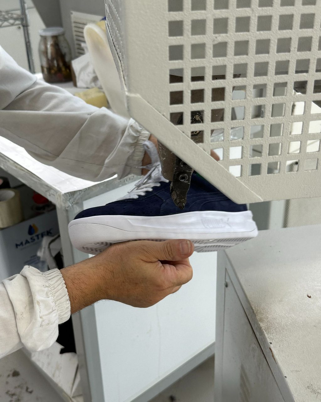 Navy Blue Suede PUMA GV Special
