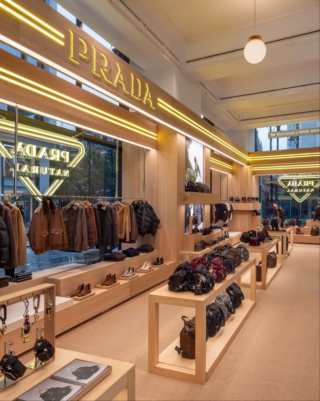 Prada Natural is taking over Selfridges’ Corner Store this Fall