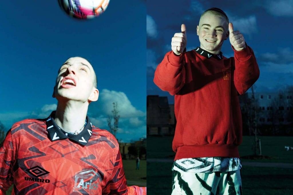 ARIES X UMBRO COLLABORATE FOR FOOTBALL INSPIRED CAPSULE