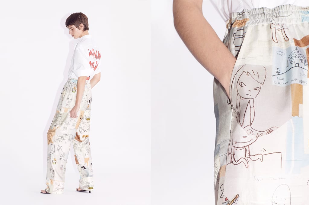 STELLA MCCARTNEY X YOSHITOMO NARA: A YOUTHFUL PUNK-INSPIRED COLLABORATION