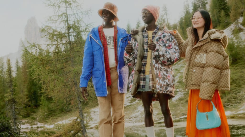 GUCCI X THE NORTH FACE MAKE US WANT TO EXPLORE THE GREAT OUTDOORS