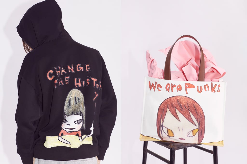 STELLA MCCARTNEY X YOSHITOMO NARA: A YOUTHFUL PUNK-INSPIRED COLLABORATION