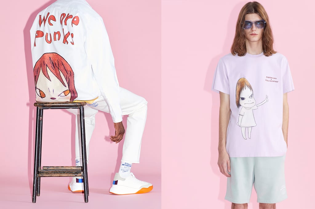 STELLA MCCARTNEY X YOSHITOMO NARA: A YOUTHFUL PUNK-INSPIRED COLLABORATION