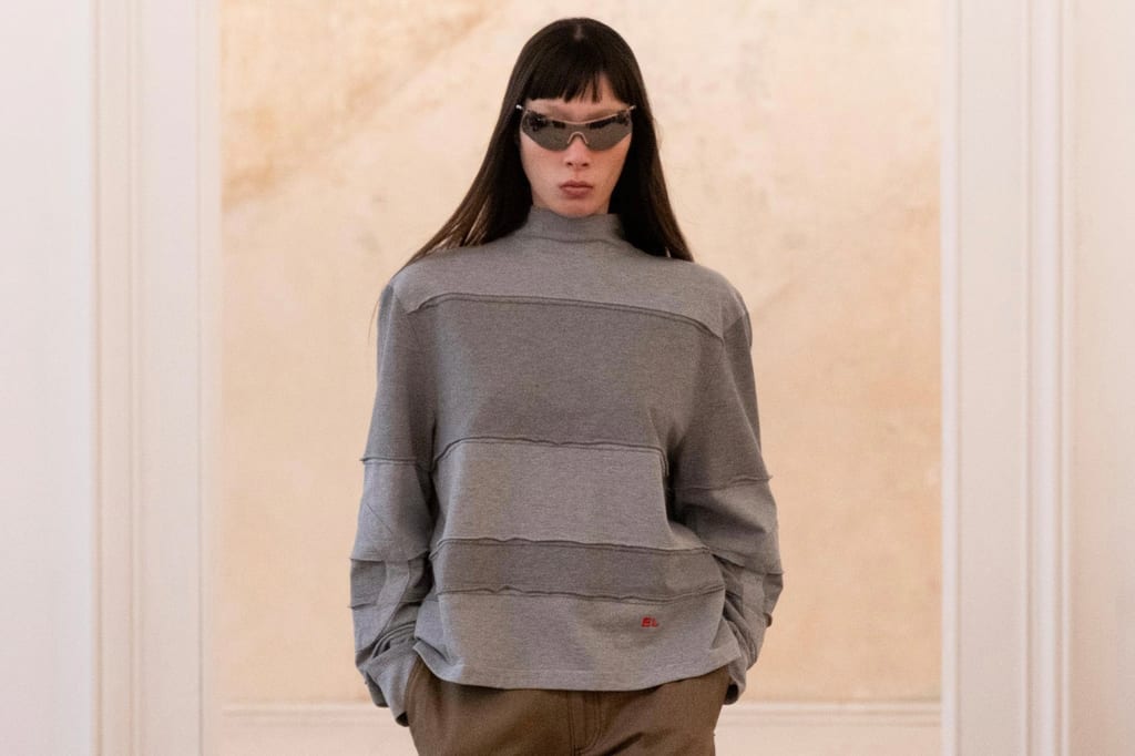 A 'sanity-first' Eckhaus Latta sends a bong down the runway