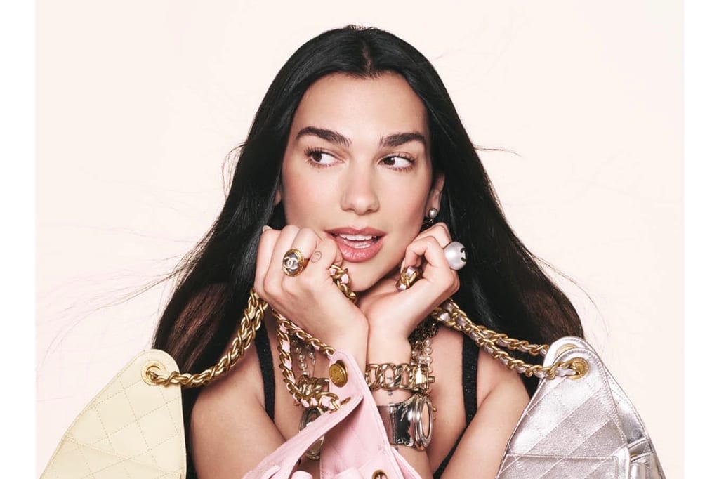 Dua Lipa hits the city as the face of the new CHANEL 25 campaign