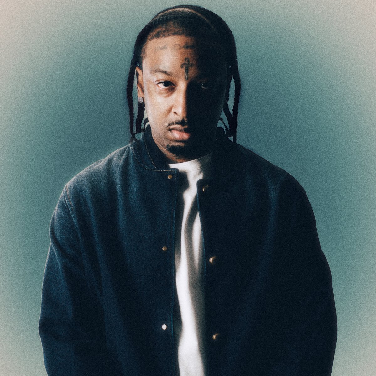 00s Archive Glad News Swag ファージャケット ブラック 21 Savage on Home Ground | Culted Music