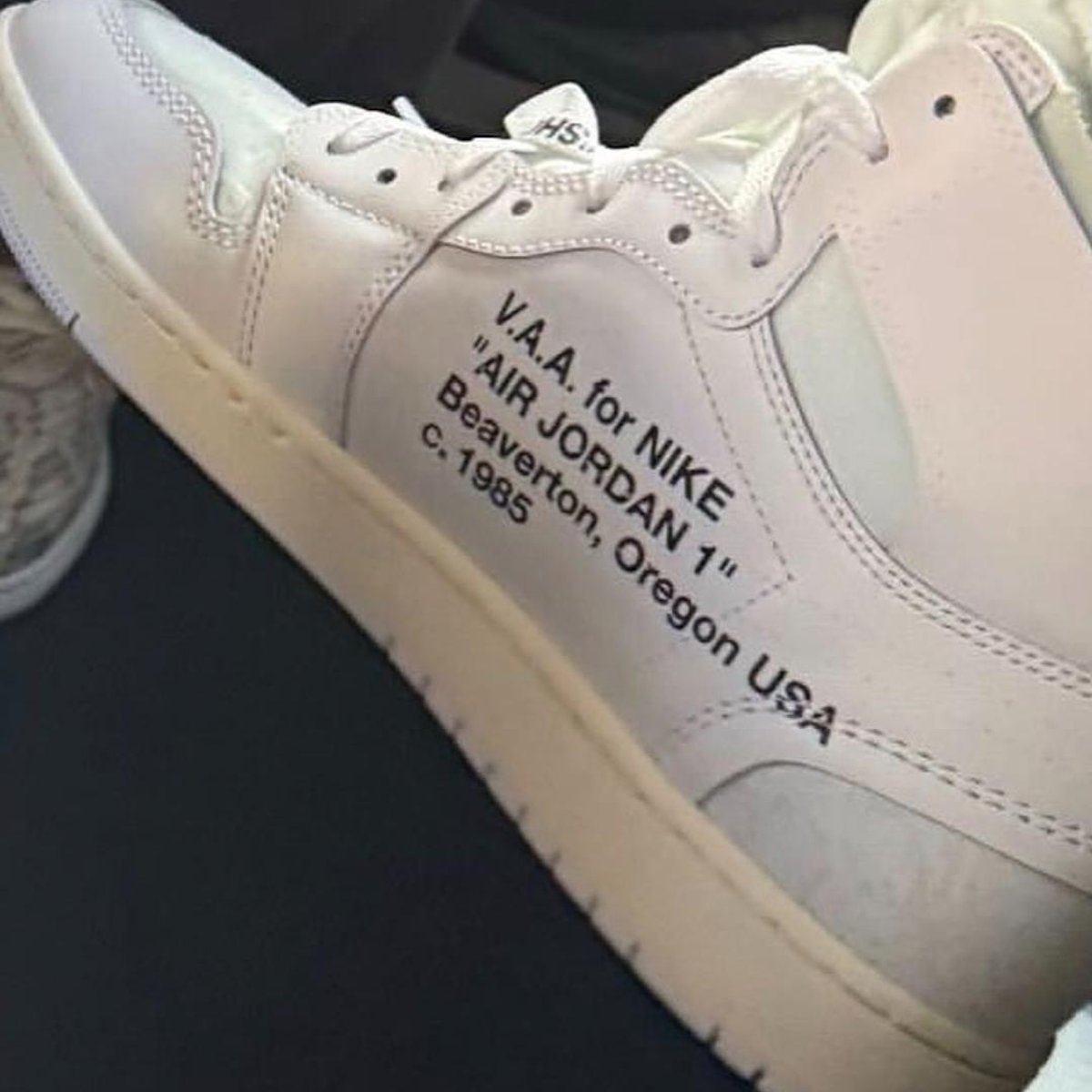 Virgil Abloh's Off-White x Air Jordan 1 High is coming soon