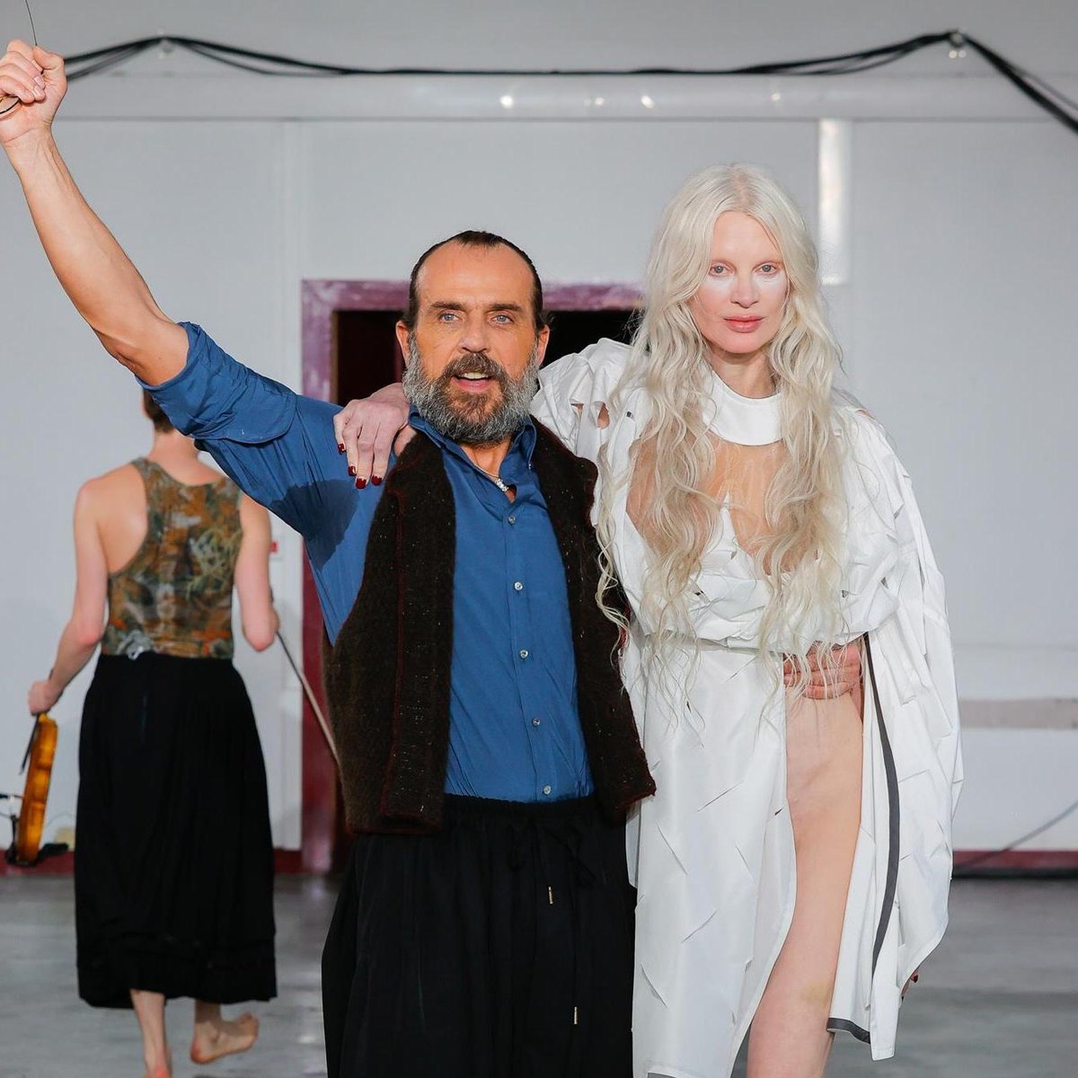 Andreas Kronthaler for Vivienne Westwood FW24: when performance