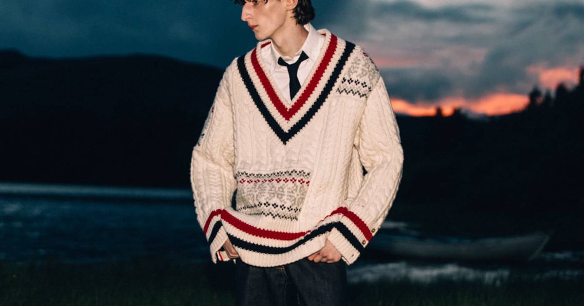 Thom Browne takes a Highland detour for Fall 2026