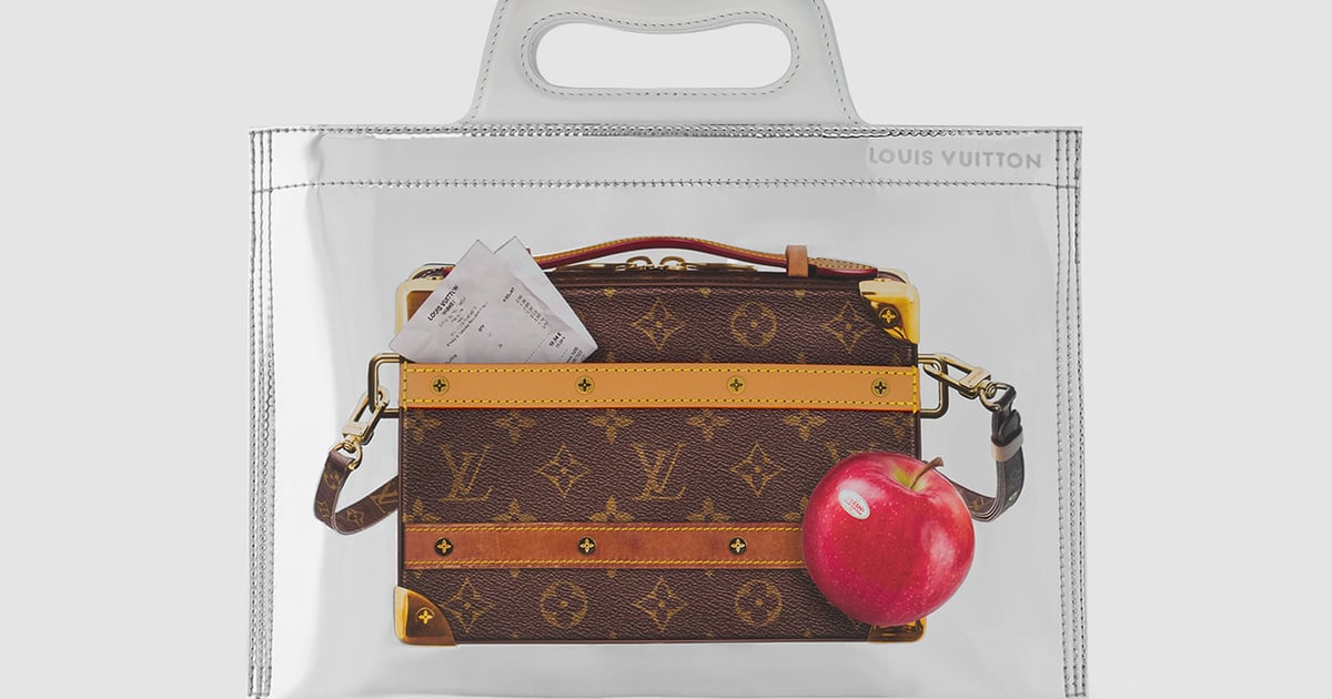 Louis Vuitton said “no more plastic” with its plastic freezer bag