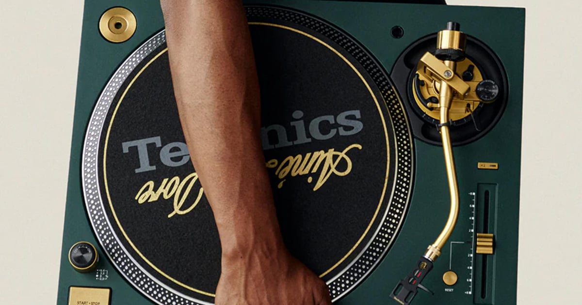 We need to catch a vibe with this Aimé Leon Dore turntable
