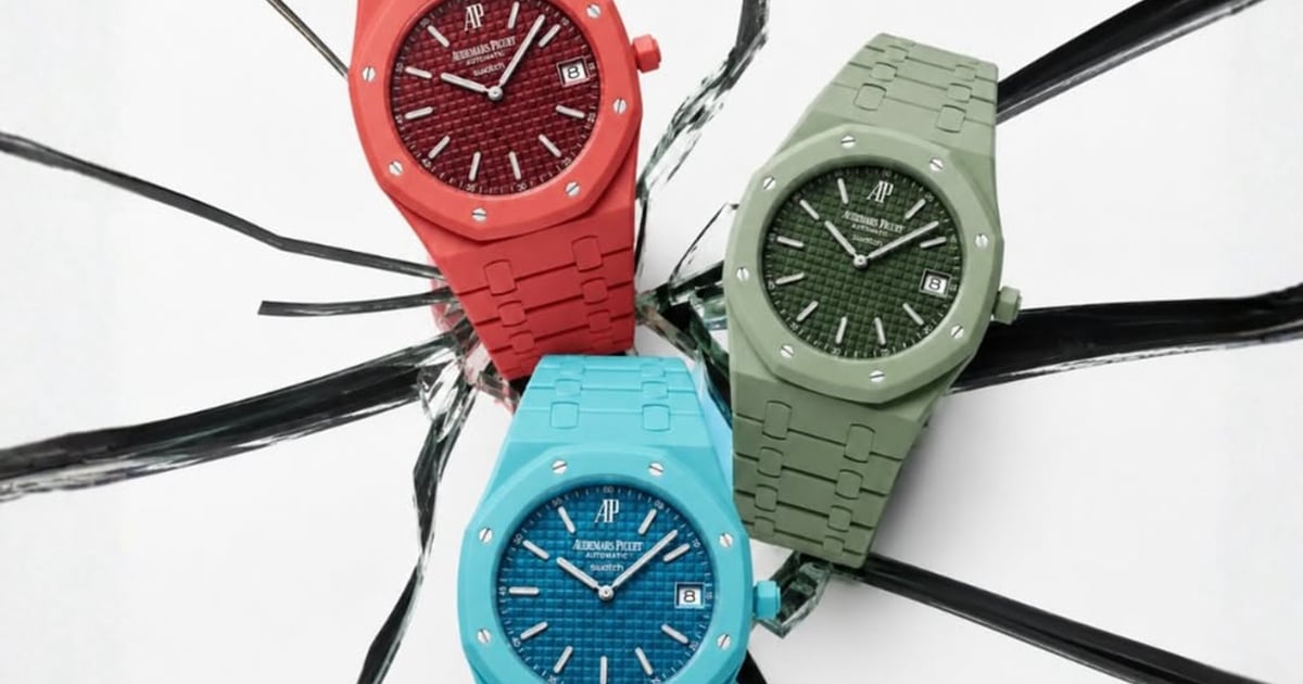 The Swatch x Audemars Piguet collaboration needs to come home with