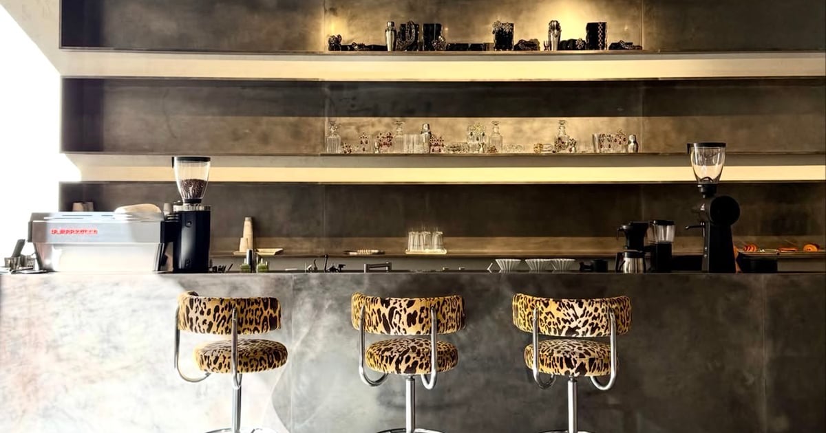 I have to visit Saint Laurent's new café in Paris