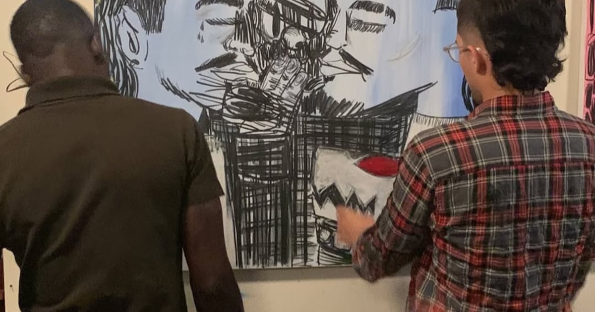 Slawn has just created his latest artwork for fakemink