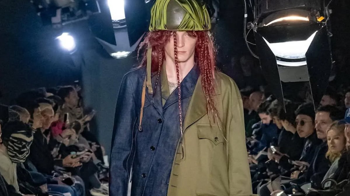 Rei Kawakubo spoke facts with her Comme des Garçons Homme Plus
