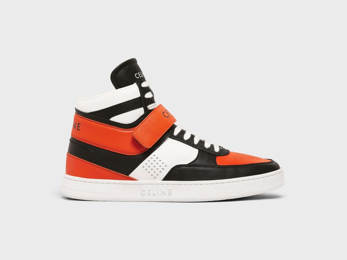 CELINE ベルクロ CT−3 ハイカット スニーカー 42 27.0 Celine Men CT