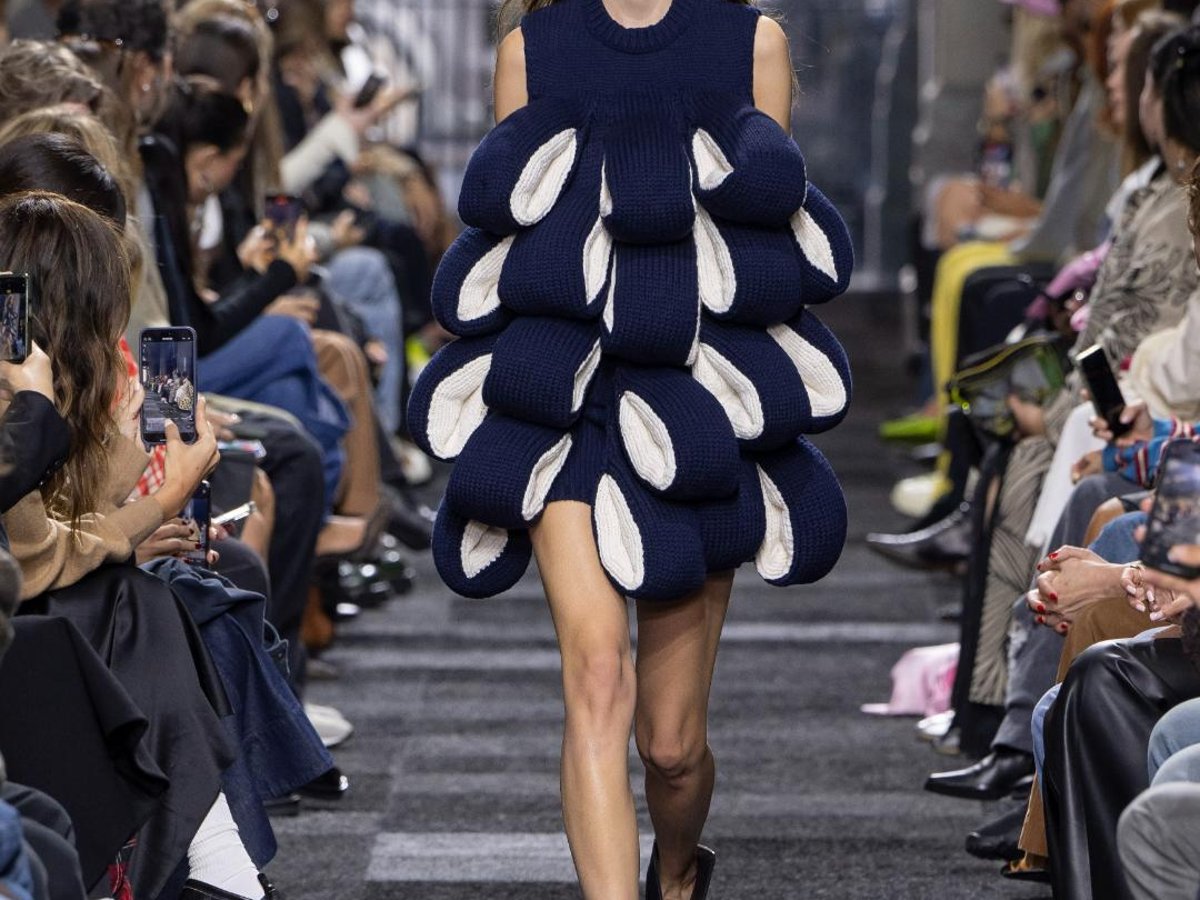 jw anderson rolled hem duchesse mini dress Jw Anderson Rolled-Hem Camisole Duchesse-Satin Minidress - Ivory
