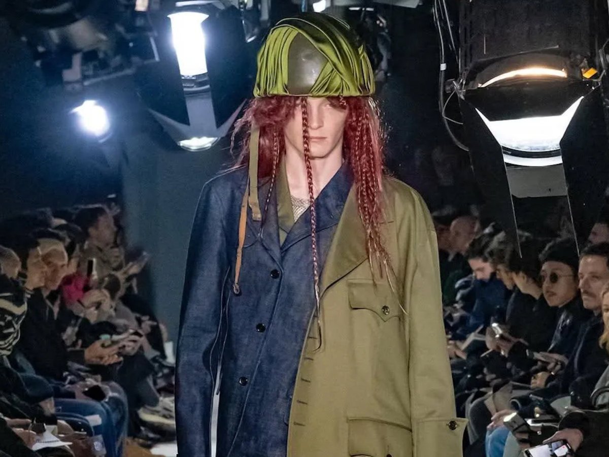 Rei Kawakubo spoke facts with her Comme des Garçons Homme Plus