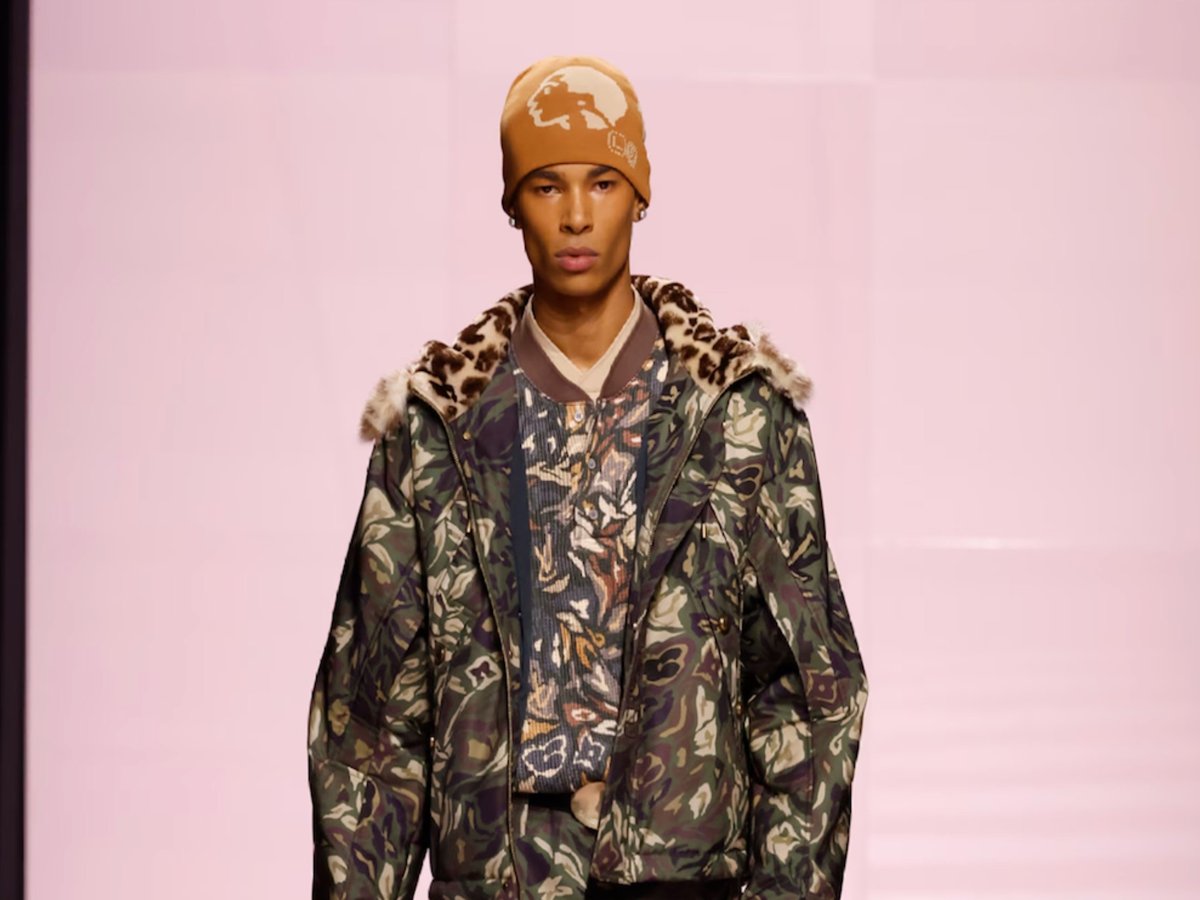 Logo-mania became print-mania on the runway at FW25 | Culted Fashion
