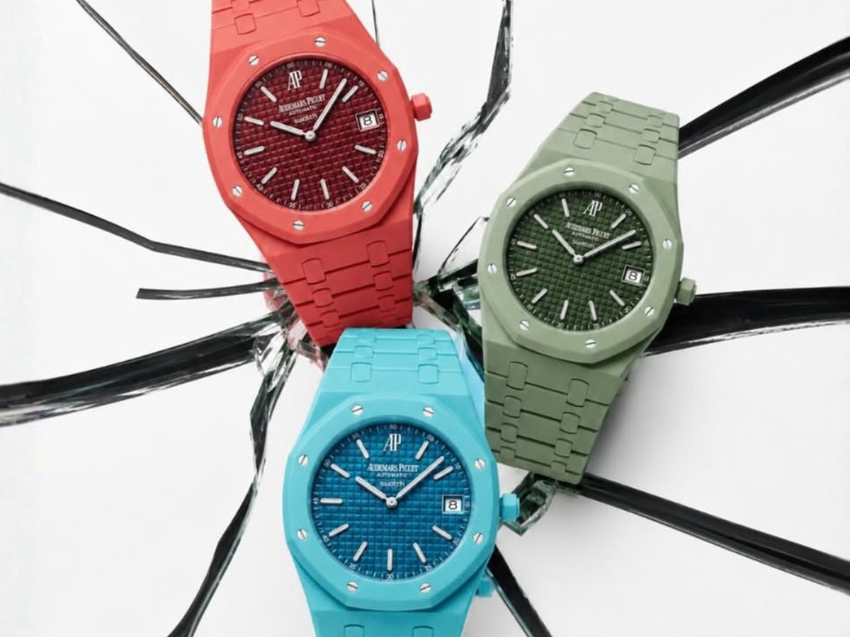 The Swatch x Audemars Piguet collaboration needs to come home with