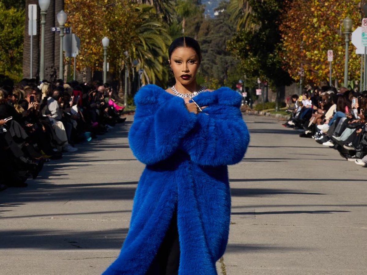 Balenciaga Fall 24: Erewhon coffee cups, prosthetic duck lips