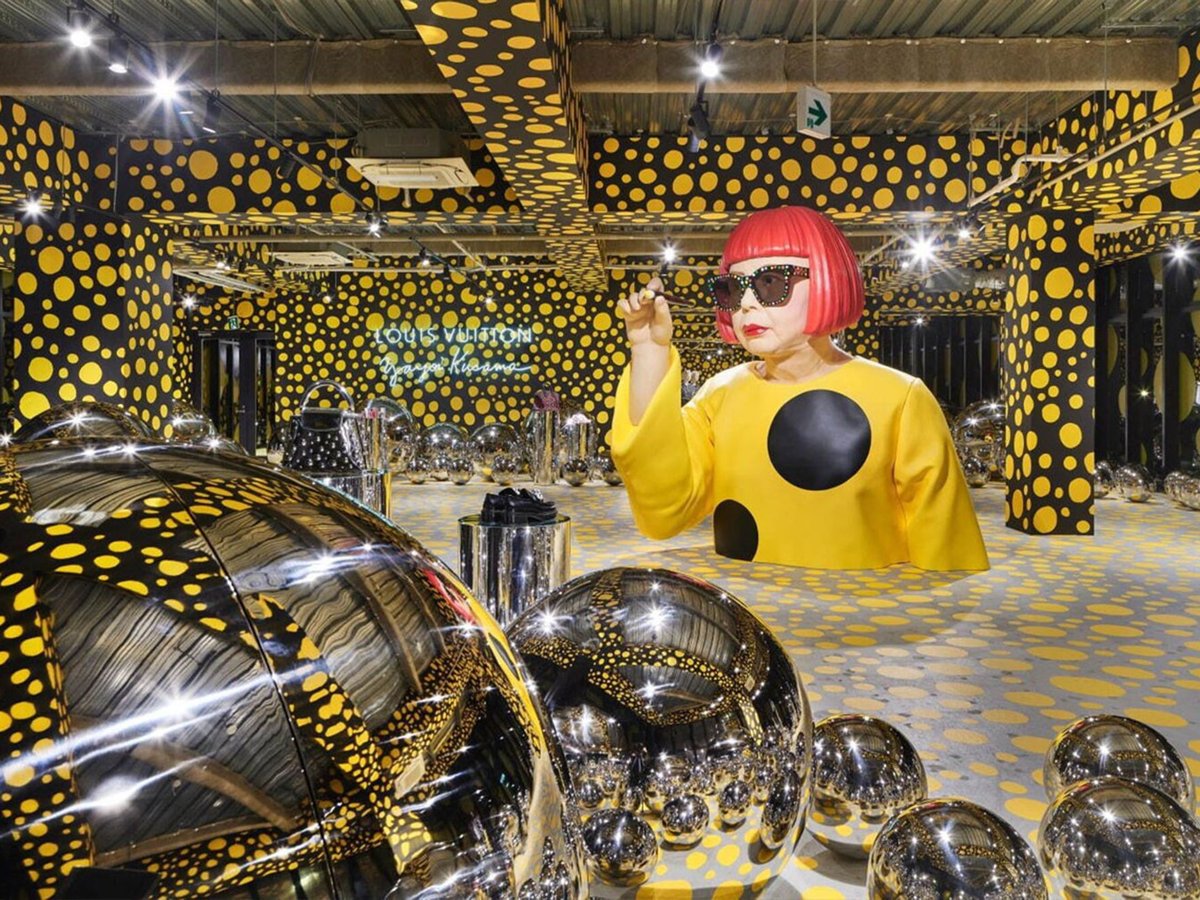 THE LIFE OF YAYOI KUSAMA: LOUIS VUITTON COLLABS & KALEIDOSCOPIC