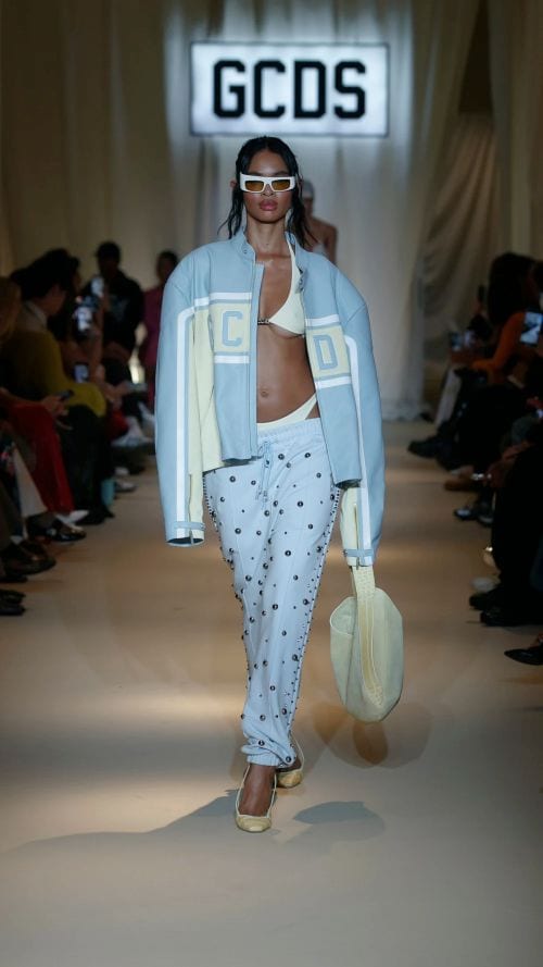 GCDS SS24 by Giuliano Calza was camp AF