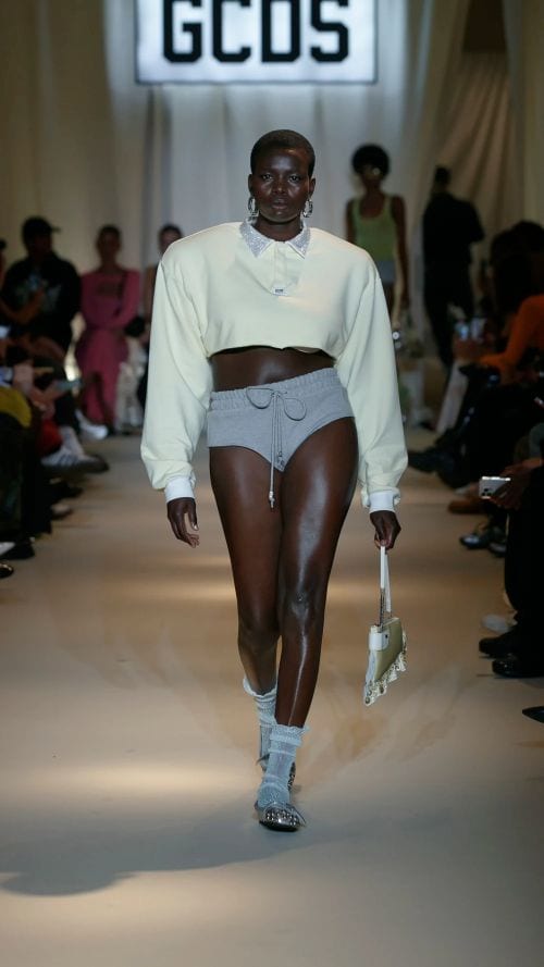 GCDS SS24 by Giuliano Calza was camp AF