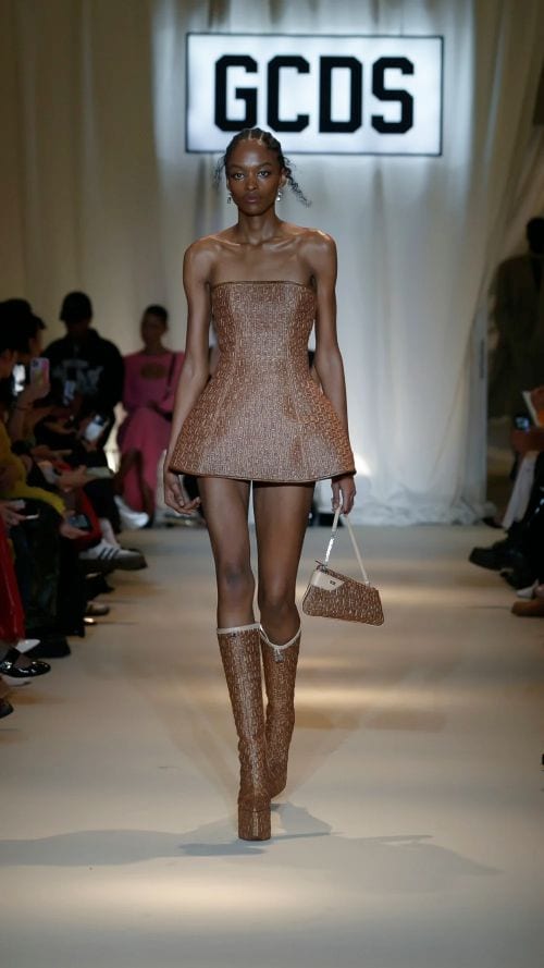 GCDS SS24 by Giuliano Calza was camp AF