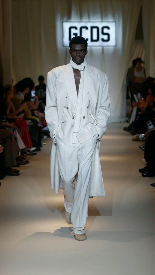 GCDS SS24 by Giuliano Calza was camp AF
