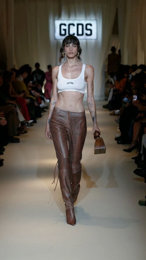 GCDS SS24 by Giuliano Calza was camp AF