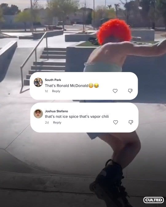 CULTED COMMUNITY TALKS: ICE SPICE SPOTTED AT THE SKATEPARK… OR WAS IT?